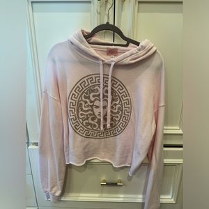 Yvette Mandell Large Medusa Pink Hoodie. 💗🌸